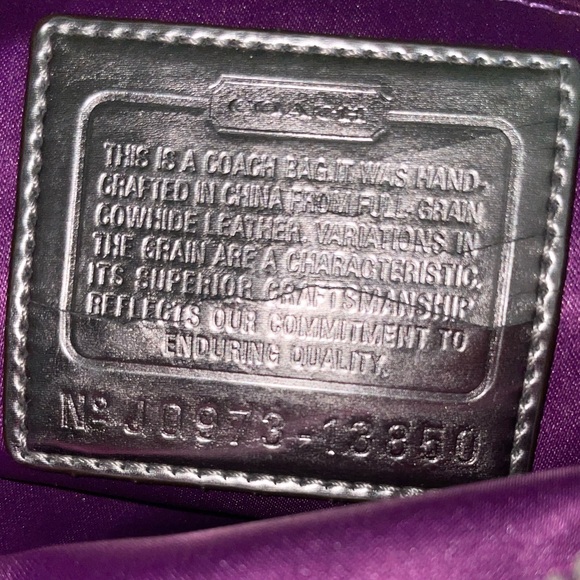 Coach Poppy 2-Way Pink Handbag with Guitar‎ Strap - Picture 6 of 9